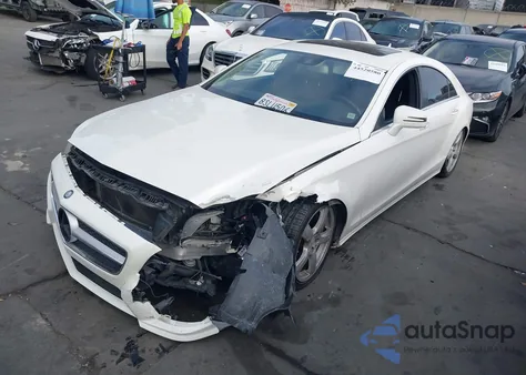 2014 Mercedes-Benz Cls 550 z USA, uszkodzony, nr VIN WDDLJ7DB9EA121437